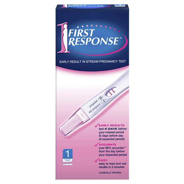 First Response Early Result In Stream Pregnancy Test