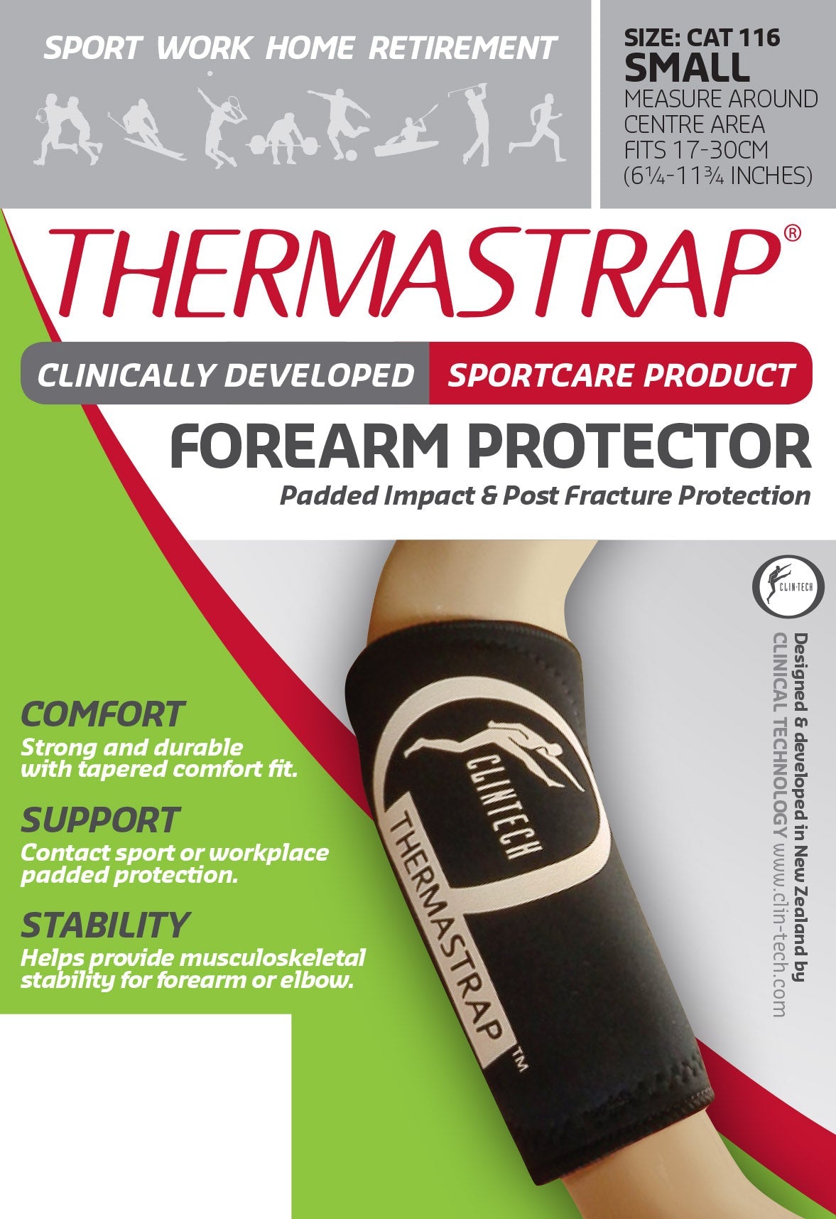 Thermastrap Forearm Padded Support