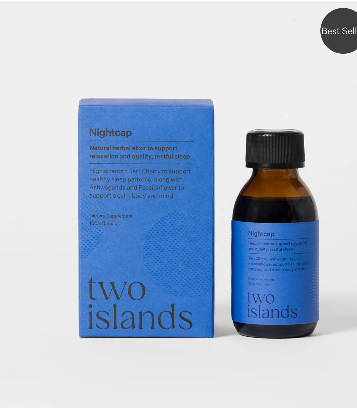 two islands Nightcap 100 ml issues,sleep