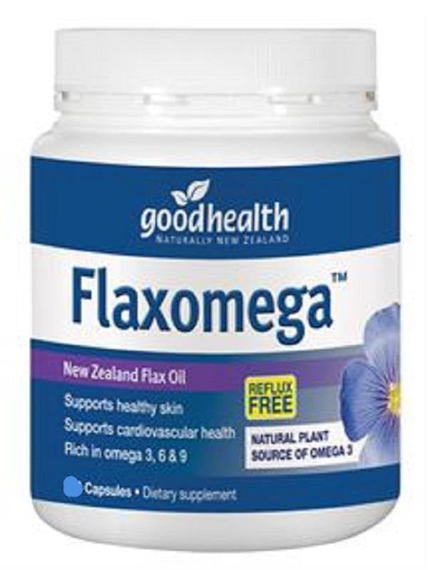 GoodHealth Flaxomega oil 150caps - DominionRoadPharmacy