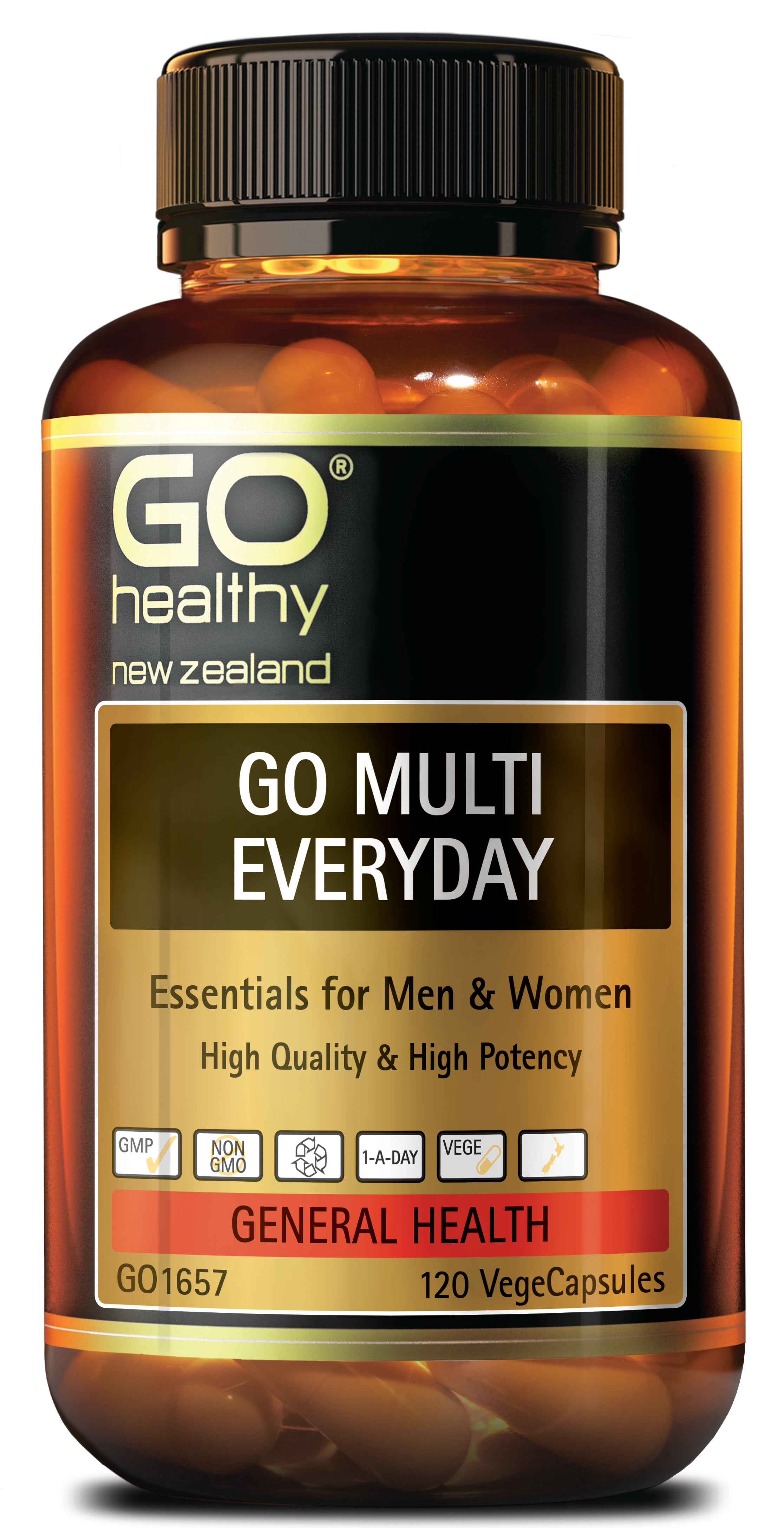 Go Healthy Go Multi Everyday 120 Vege Capsules