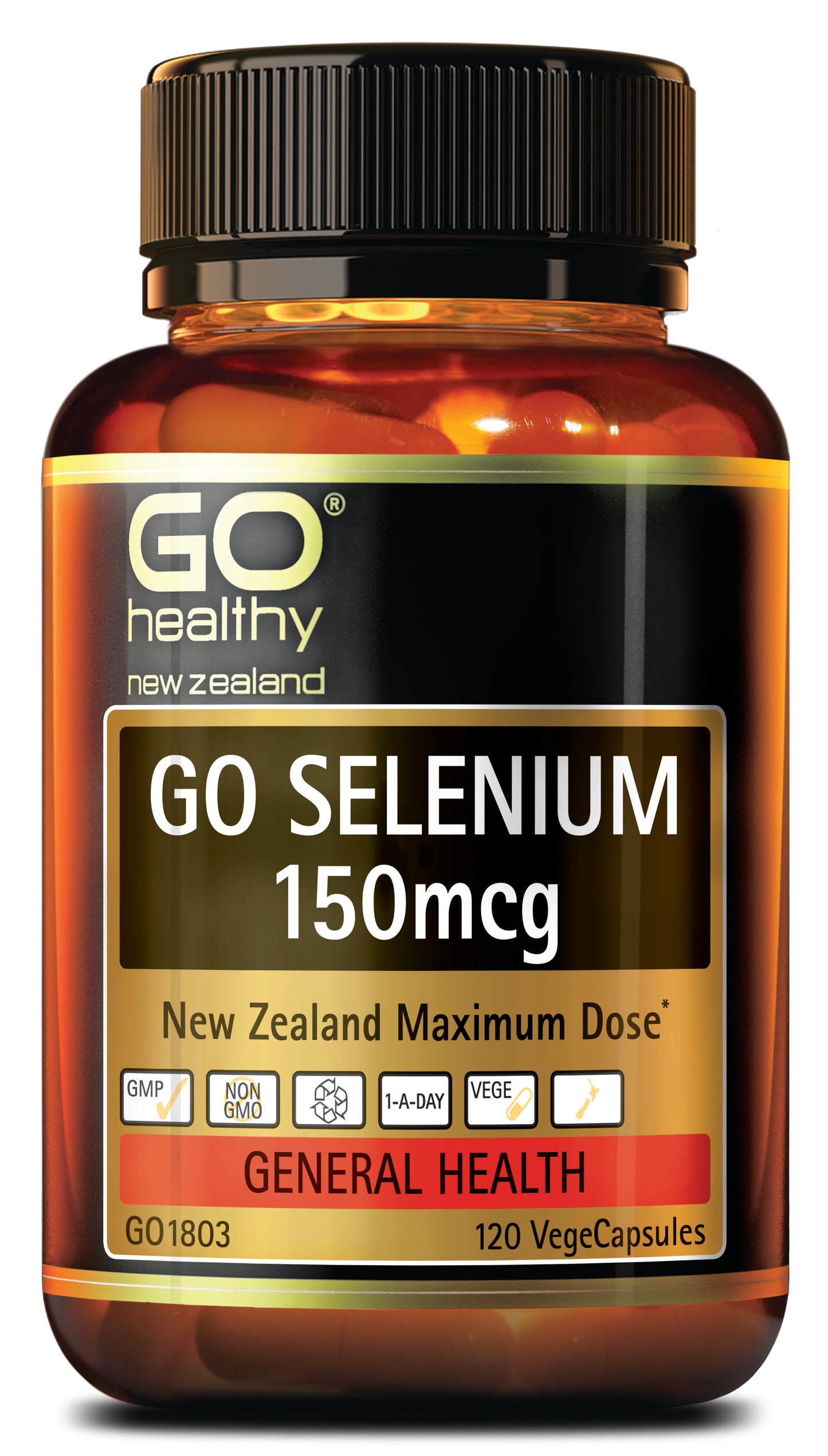 Go Healthy Go Selenium 150mcg 120 Vegecaps