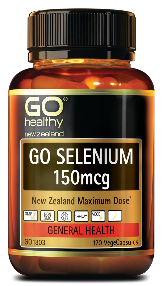 Go Healthy Go Selenium 150mcg 120 Vegecaps