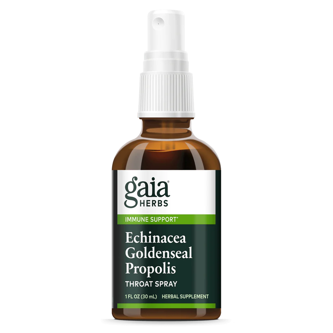 gaia Echinacea Goldenseal Propolis Throat Spray 30ml