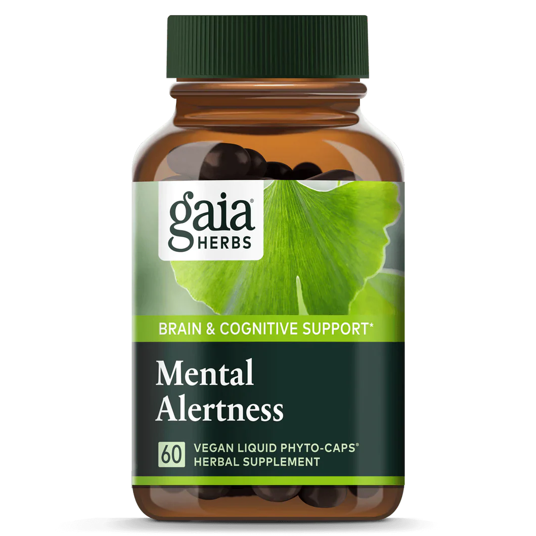 Gaia Herbs Mental Alertness 60 capsules