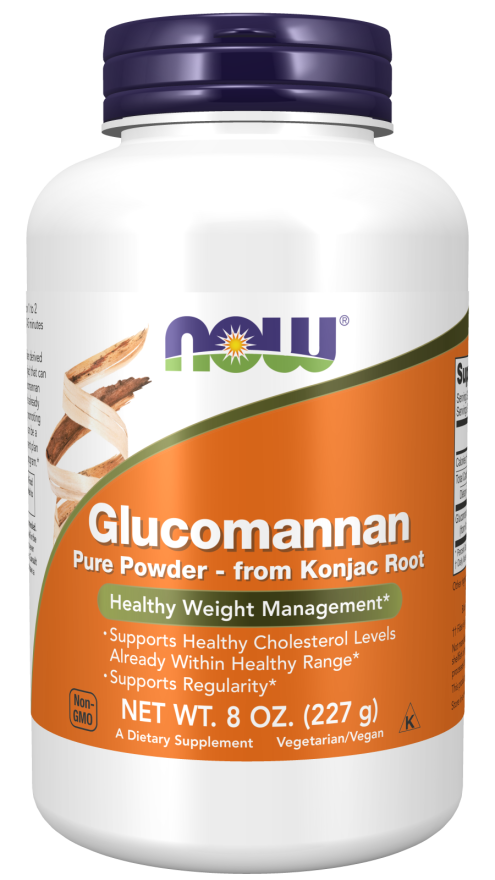 now Glucomannan Pure Powder 227 gm