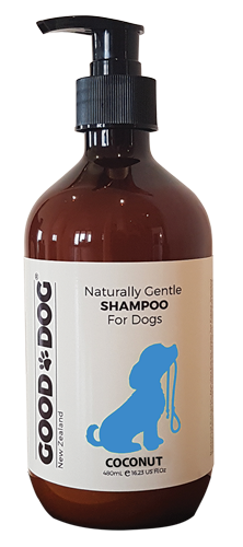 Good Dog Shampoo - Coconut 480ml Coconut Shampoo,Dedoriser Spritzer,Dog Shampoo,Dog Spritzer,Good Dog Dedoriser Spritzer,Good Dog Dedoriser Spritzer – Vanilla,Good Dog Shampoo,issues,Natural Fragrance,Paraben Free,Pritzer,SLS Free,Spritzer – Vanilla