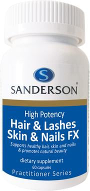 Sanderson Hair & Lashes, Skin & Nails FX 60 Softgels