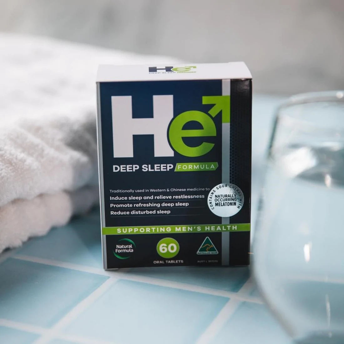 He Deep Sleep Formula  60 Tablets