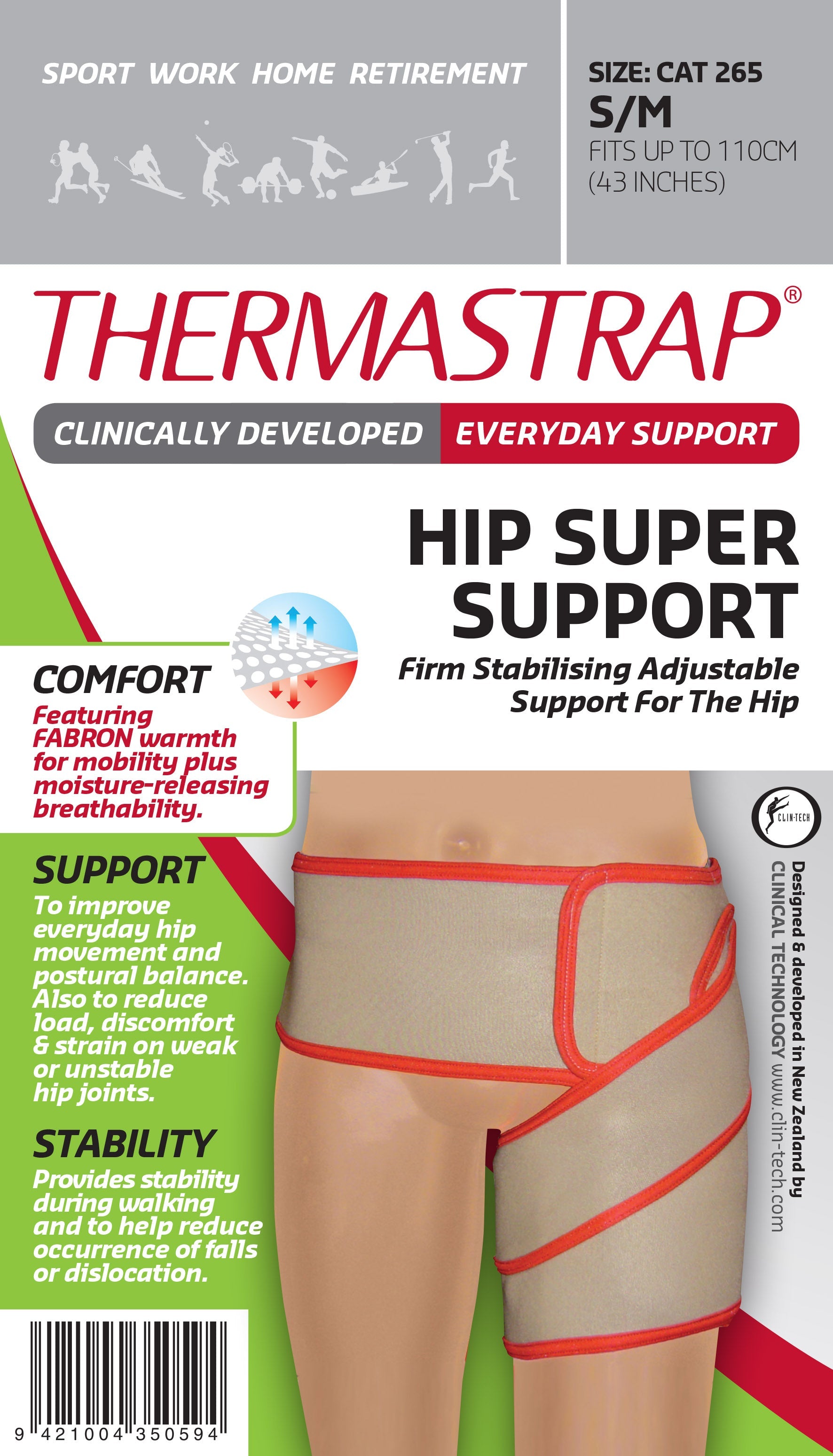 Thermastrap Hip Stabiliser Support