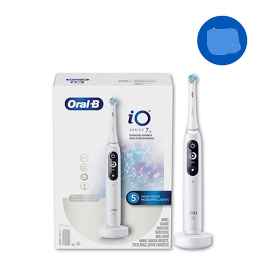 Oral B iO Series 7 Electric Toothbrush, White Alabaster