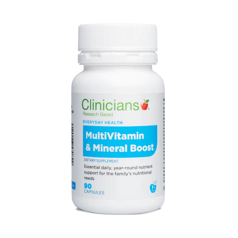 Clinicians MultiVitamin &amp; Mineral Boost 90 Capsules