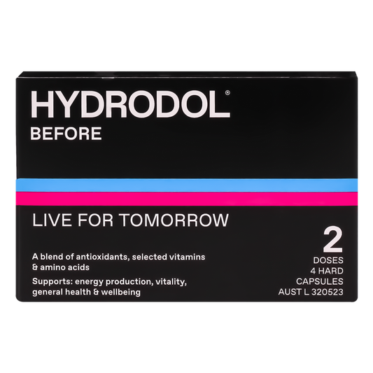 Hydrodol Before 2 doses &mdash; 4 Capsules