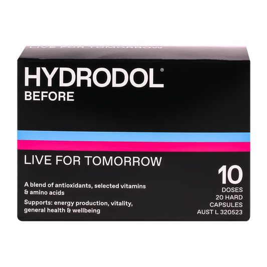 Hydrodol Before 10 doses &mdash; 20 Capsules