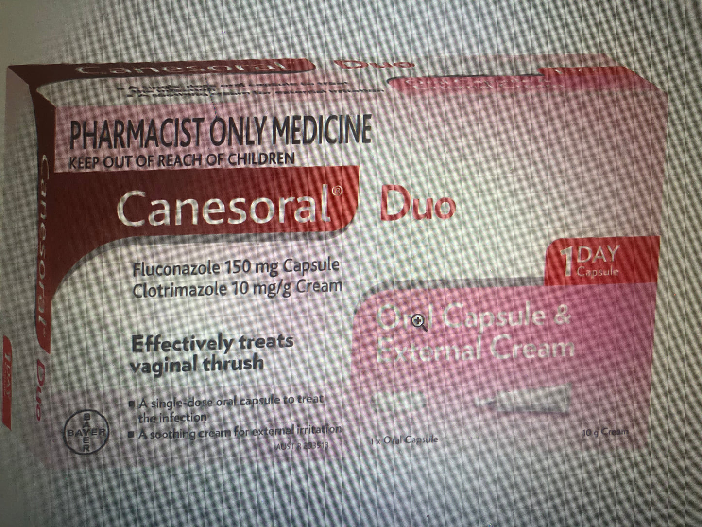 CanesOral Duo Oral Capsule + External Cream