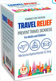 Ethics Travel Relief 12 tablets