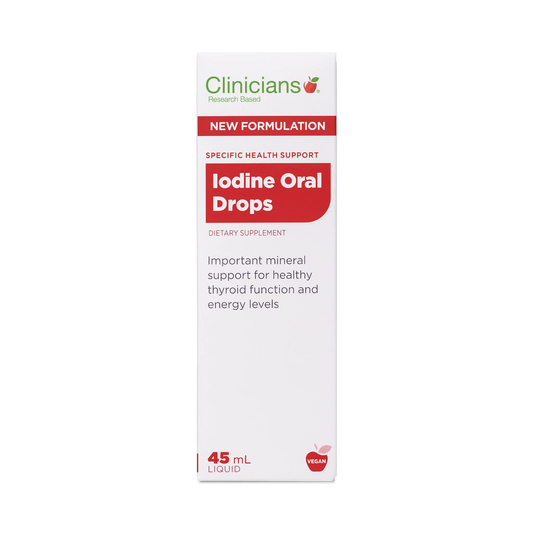 Clinicians Iodine Oral Drops 45 ml