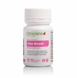 Clinicians Iron Boost 30 vege capsules