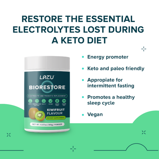 Lazu Biorestore 189 gm Electrolyte & Probiotic Replacement