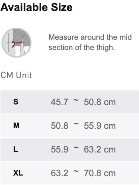 LP705 THIGH SUPPORT