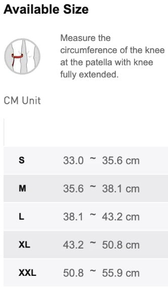 LP708 STANDARD KNEE SUPPORT