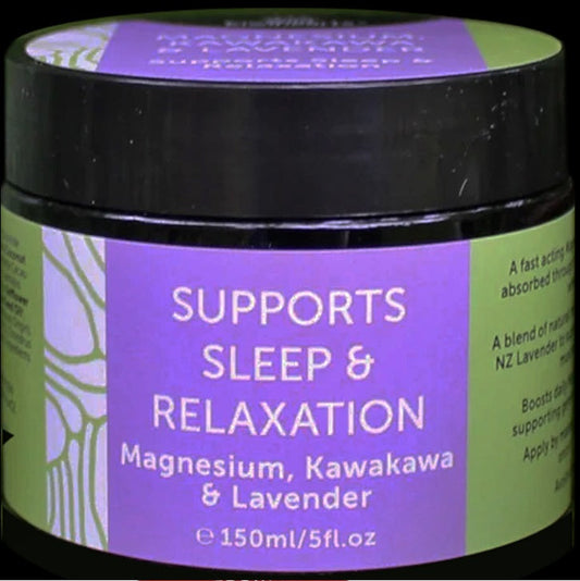 Magnesium, Kawakawa & Lavender Cream 150ml