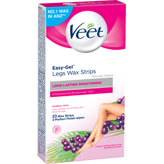 Veet Leg Wax Strips Normal Skin 20