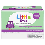 Little Eyes® gentle cleansing eye wipes 30 - DominionRoadPharmacy