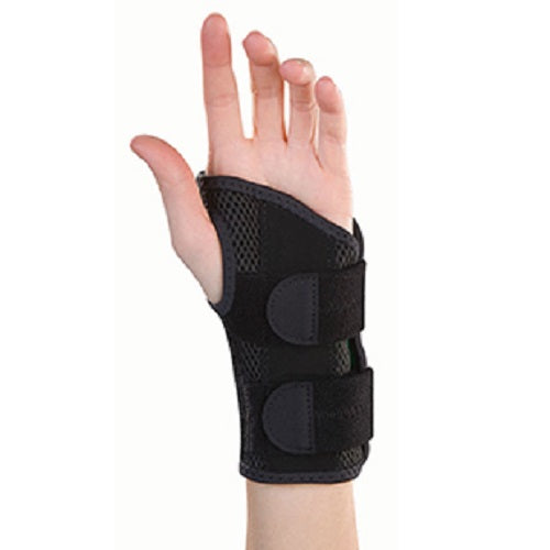 Mueller Green Fitted Wrist Brace Small/Medium Right