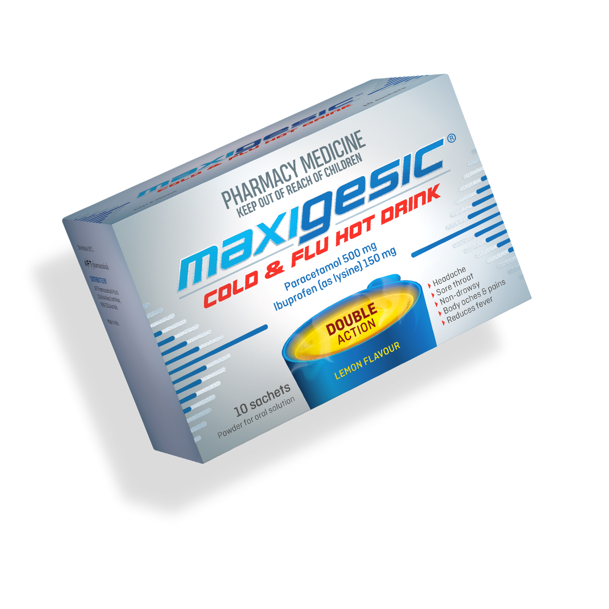 Maxigesic® Cold & Flu Hot Drink - DominionRoadPharmacy