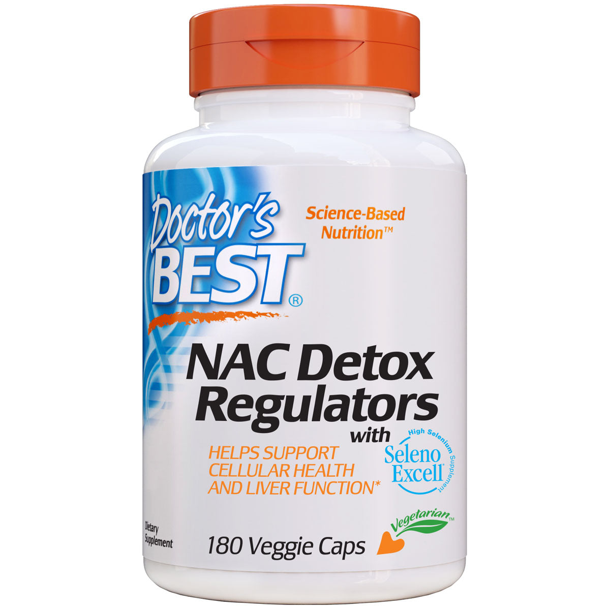 Doctor's Best NAC Detox Regulators 180 Veggie Caps