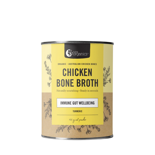 Nutra Organics Chicken Bone Broth Turmeric 125 gm