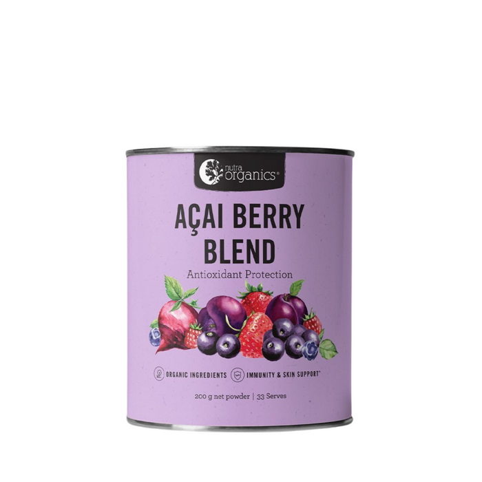 Nutra Organics Acai Berry Blend Superfood Formula 200 gm - DominionRoadPharmacy