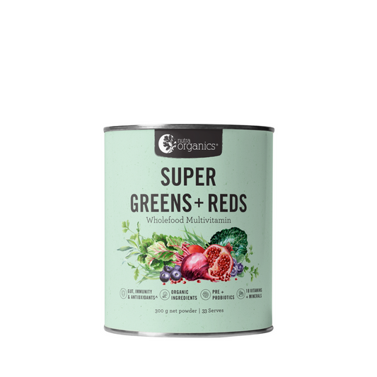 Nutra Organics Super Greens + Reds