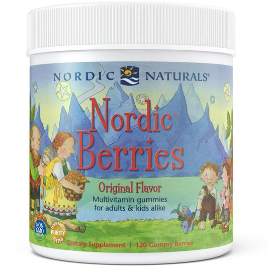 Nordic Naturals Nordic Berries Multivitamin Cherry Berry 120 chews