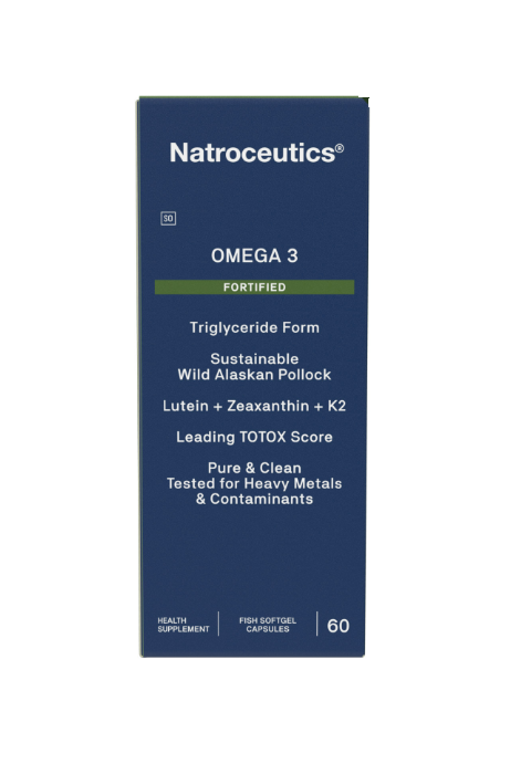 Natroceutics Omega 3 Fortified 60 Capsules