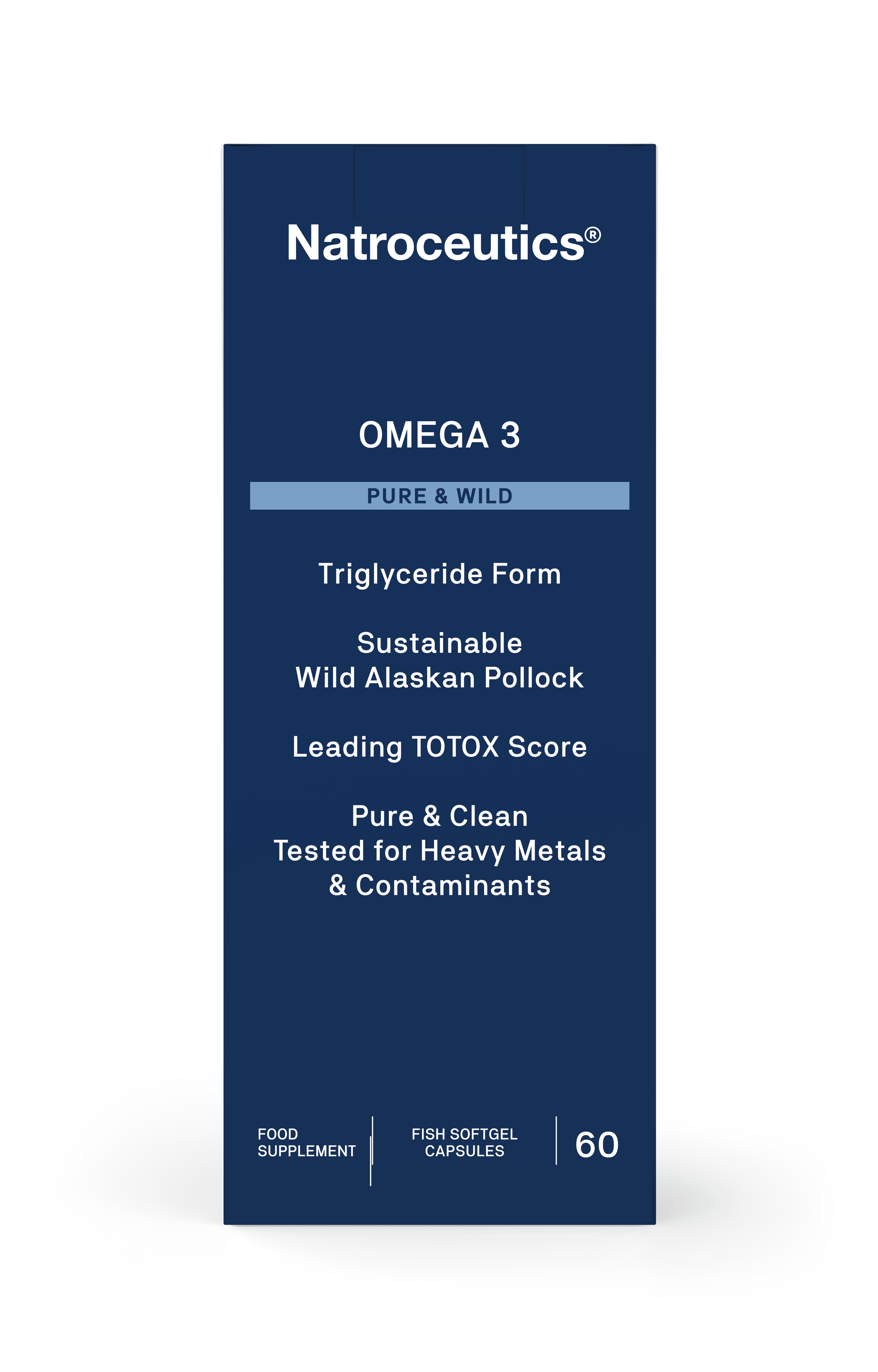 Natroceutics Omega 3 Pure and Wild 60 Capsules