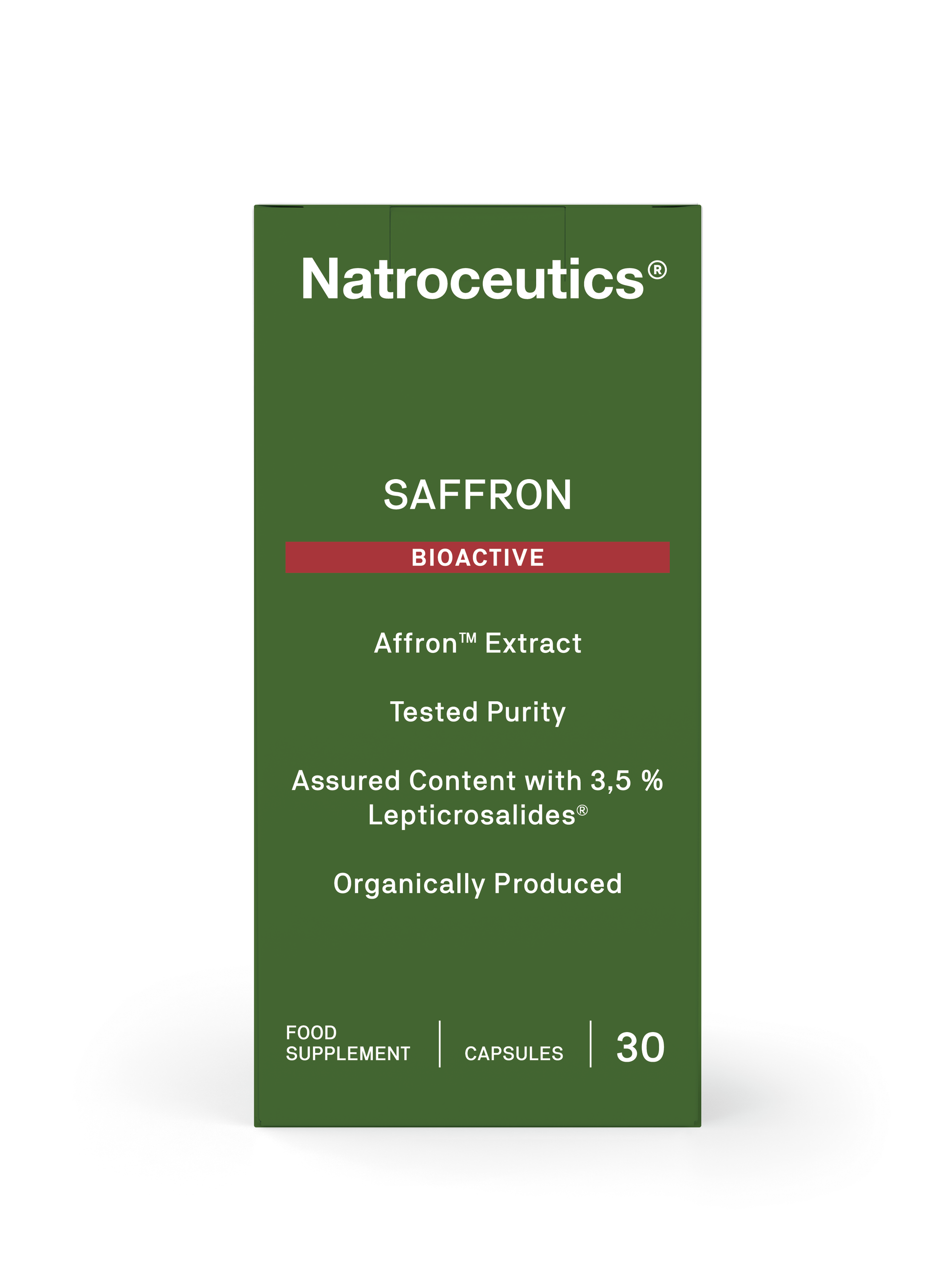 Natroceutics Saffron Bioactive 30 Capsules