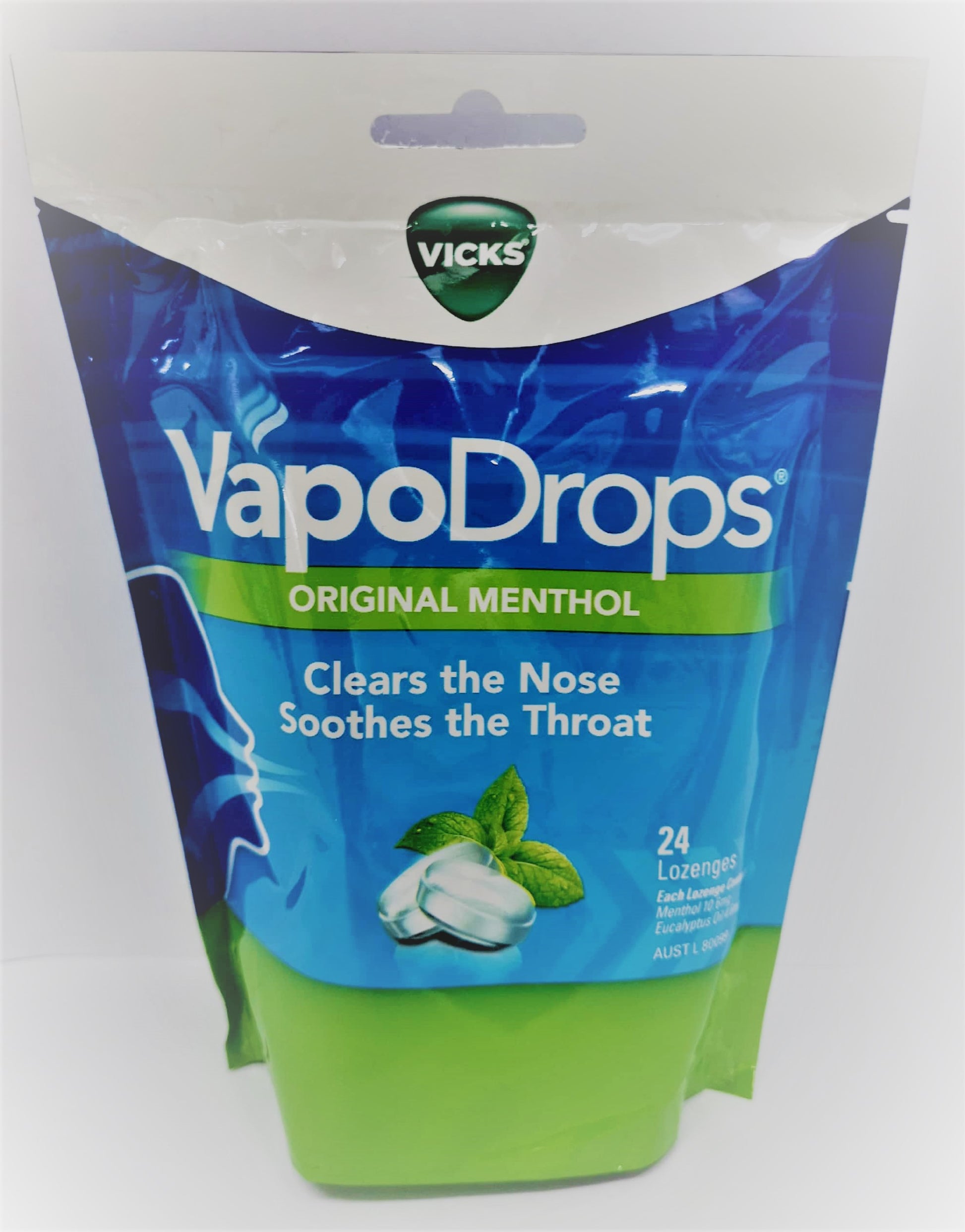 Vicks Vapodrops Original Menthol 24 Lozenges Pakuranga Pharmacy