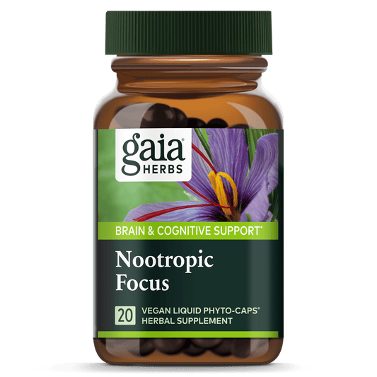 Gaia Herbs Nootropic Focus 20 capsules