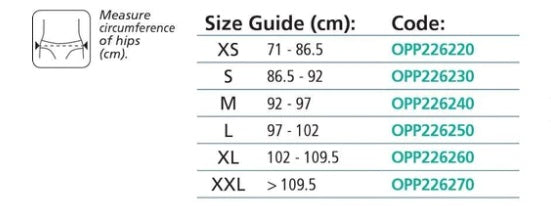 OPP2262 SACRO BELT WITH REINFORCEMENT STRAP
