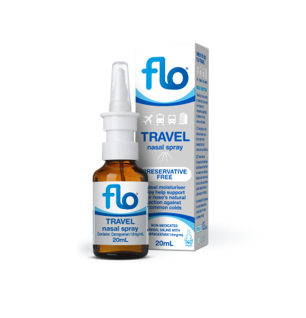 FLO Travel Nasal Spray 20ml - DominionRoadPharmacy