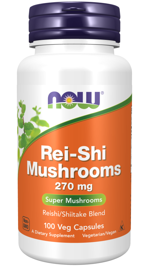 now Rei-Shi Mushrooms 270 mg 100 Veg Capsules issues,Now Products,Now supplements,Now Vitamins