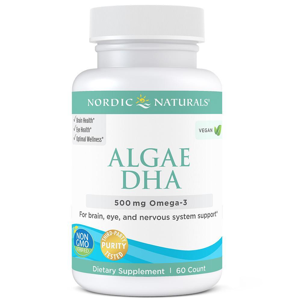 Nordic Naturals Algae DHA Unflavoured 60 softgels