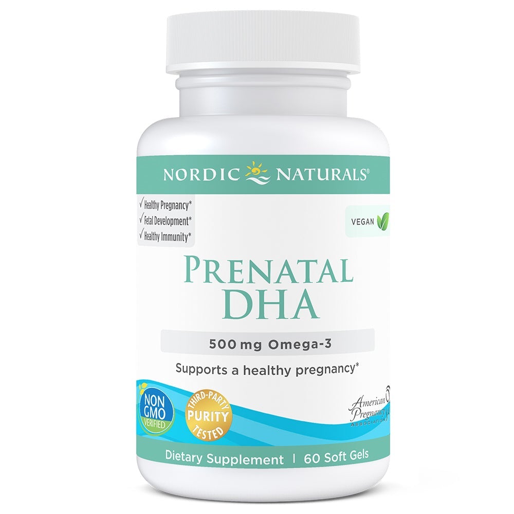 Nordic Naturals Vegan Prenatal DHA 60 softgels