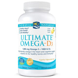 Nordic Naturals Ultimate Omega-D3 120 softgels Lemon