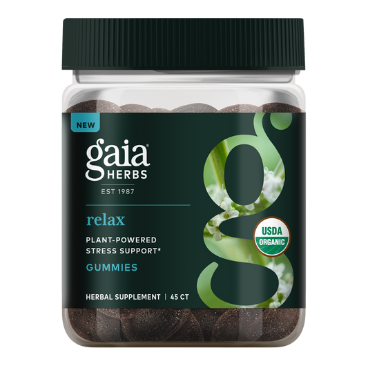 Gaia Herbs Relax Gummies 45