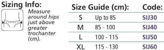 SEROLA SACROILIAC BELT FOR COMPRESSION AND SUPPORT OF THE SIJ JOINTS