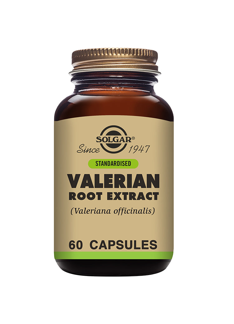 Solgar STANDARDIZED VALERIAN ROOT EXTRACT 60 capsules