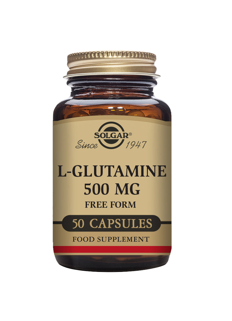 Solgar L-Glutamine 500mg vegetable 50 capsules